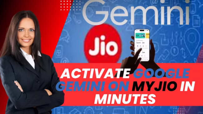 How to claim Google Gemini on MyJio
