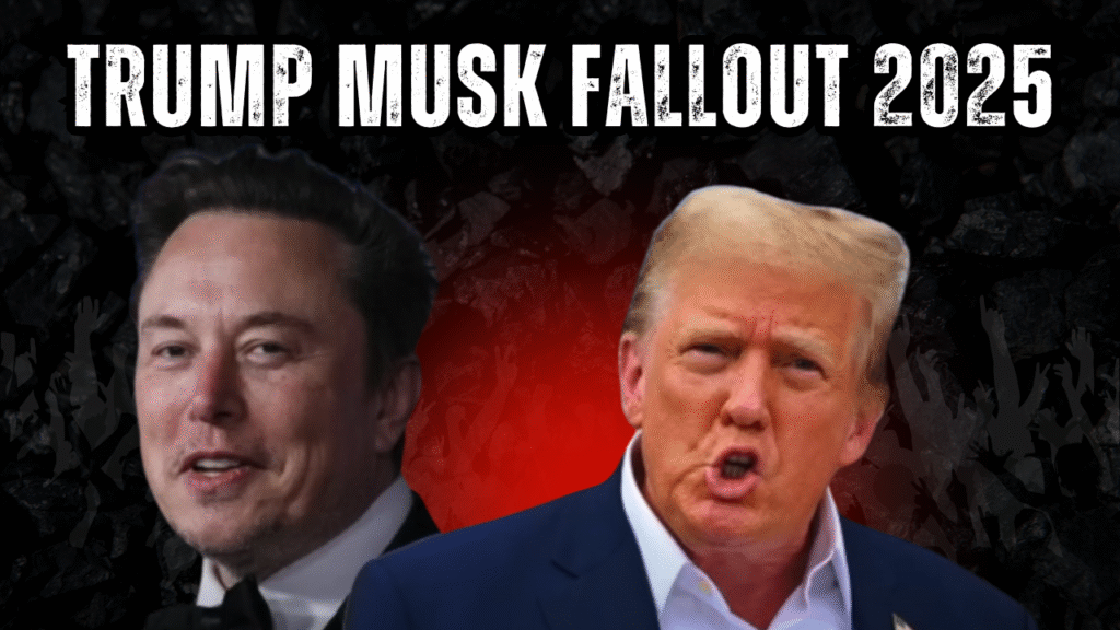 Trump Musk fallout 2025
