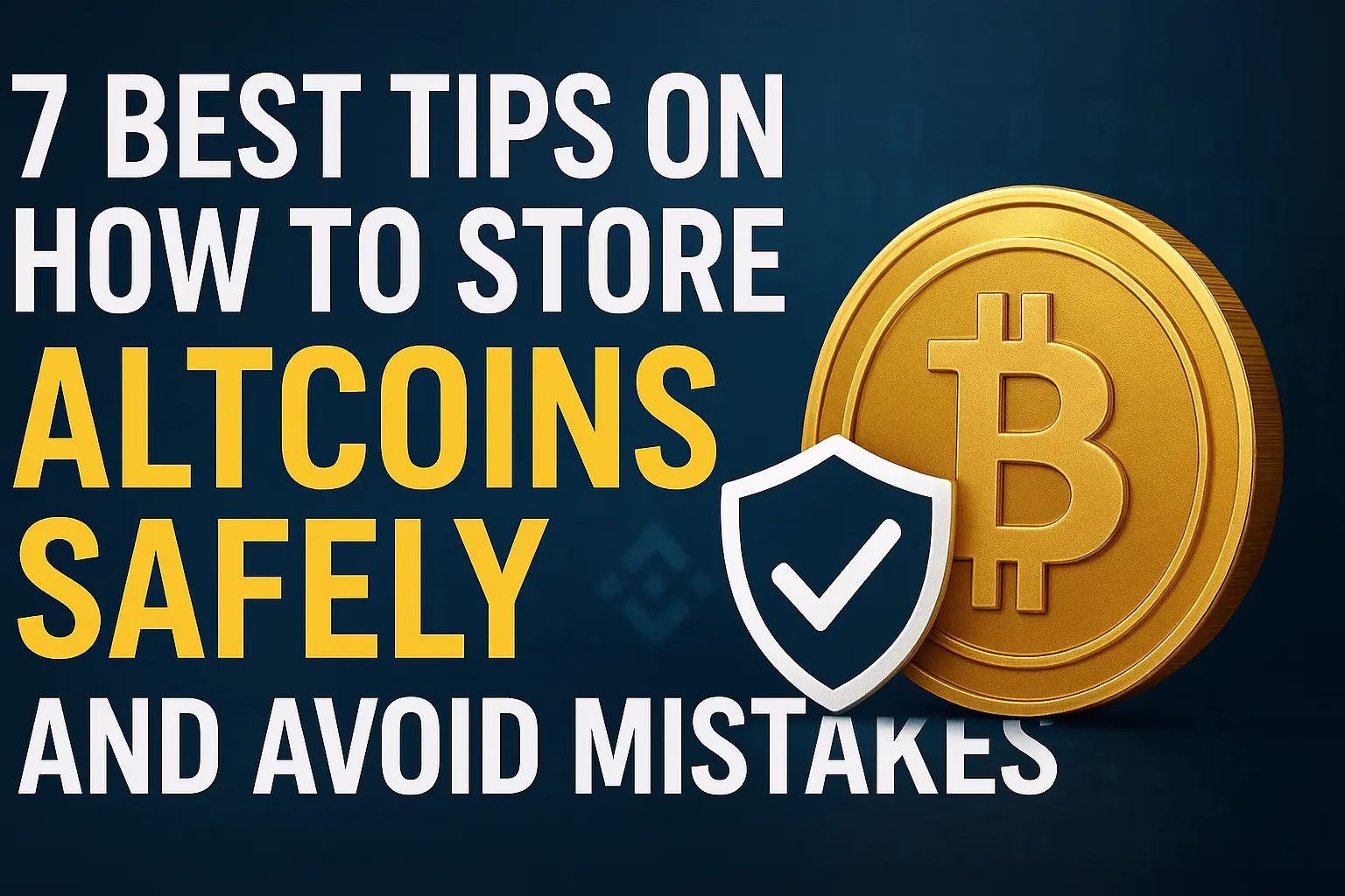 7 Best Tips on How to Store Altcoins Safely and Avoid Mistakes