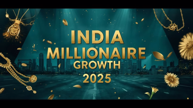 India Millionaire Growth 2025