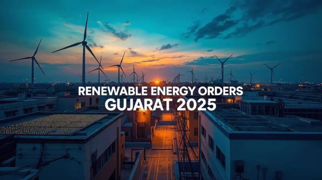 Renewable Energy Orders Gujarat 2025