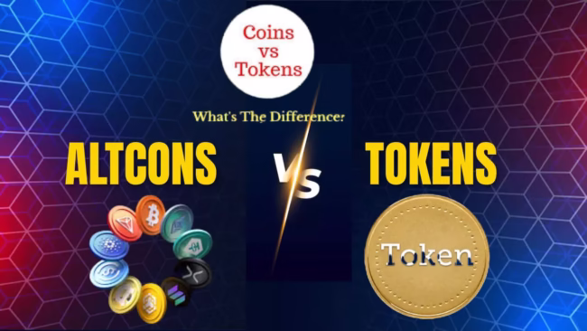altcoins vs tokens